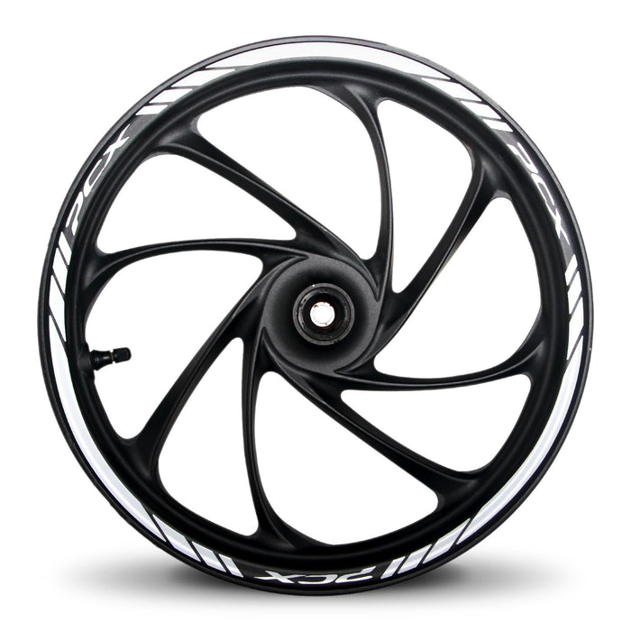 GP Kompozit Rim Strip Reflective Gray Compatible For Honda PCX125 / PCX150  2014-2024