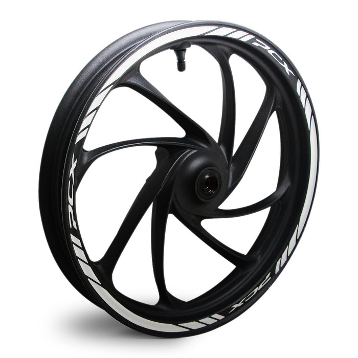 GP Kompozit Rim Strip Reflective Gray Compatible For Honda PCX125 / PCX150  2014-2024