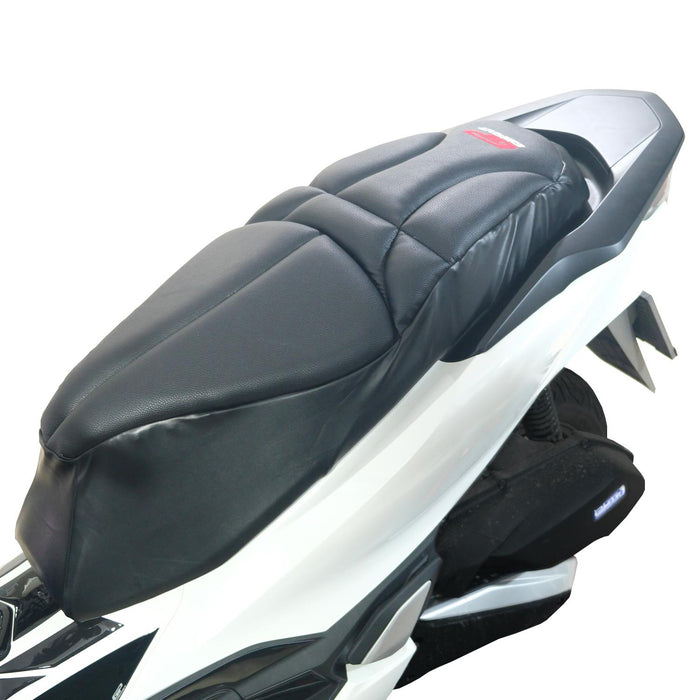 GP Kompozit Motorcycle Seated Cover Protector Waterproof Black Compatible For Honda PCX125 / PCX150  2014-2025