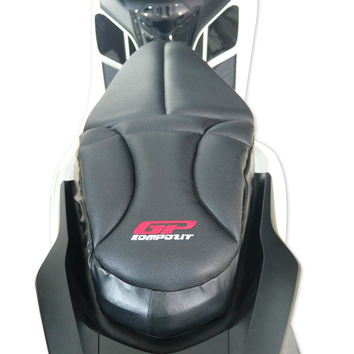 GP Kompozit Motorcycle Seated Cover Protector Waterproof Black Compatible For Honda PCX125 / PCX150  2014-2025