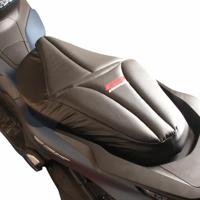 GP Kompozit Motorcycle Seated Cover Protector Waterproof Black Compatible For Honda PCX125 / PCX150  2014-2025