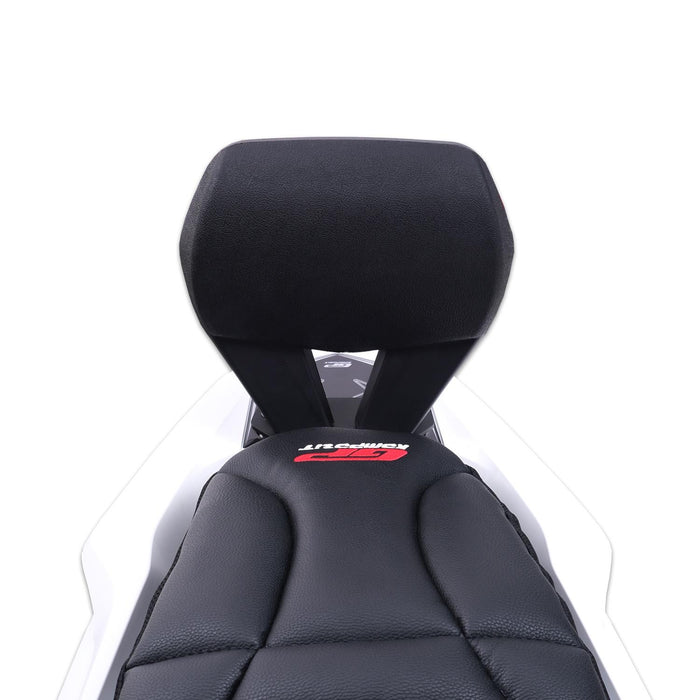 GP Kompozit Backrest Sissy Bar Black Compatible For Honda PCX125 / PCX150  2014-2025