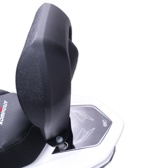 GP Kompozit Backrest Sissy Bar Black Compatible For Honda PCX125 / PCX150  2014-2025