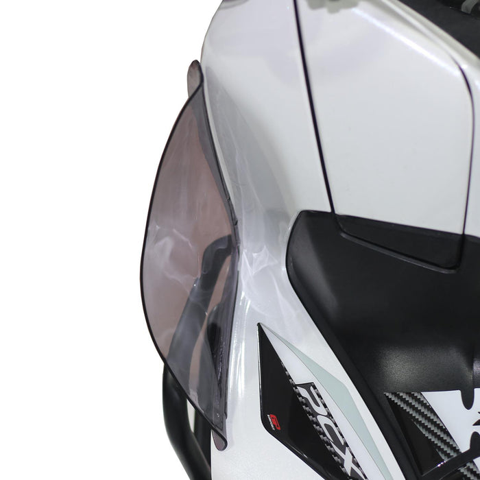 GP Kompozit Wind Deflector Black Compatible For Honda PCX125 / PCX150  2018-2020