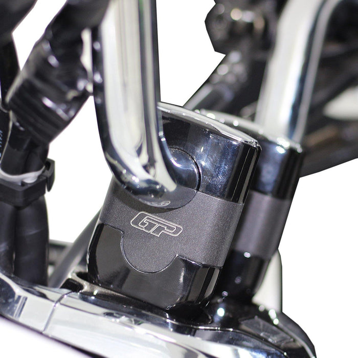 GP Kompozit Handlebar Riser Black Compatible For Honda PCX125 / PCX150  2018-2024