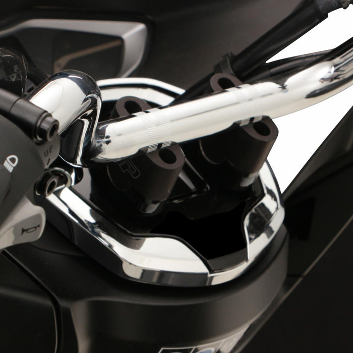 GP Kompozit Handlebar Riser Black Compatible For Honda PCX125 / PCX150  2018-2024