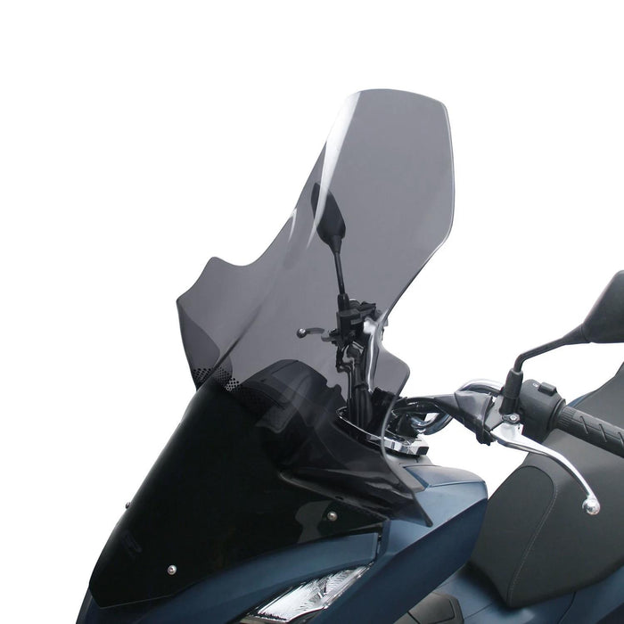 GP Kompozit Windshield Windscreen With Handguard Smoked Compatible For Honda PCX125 / PCX150  2020-2024