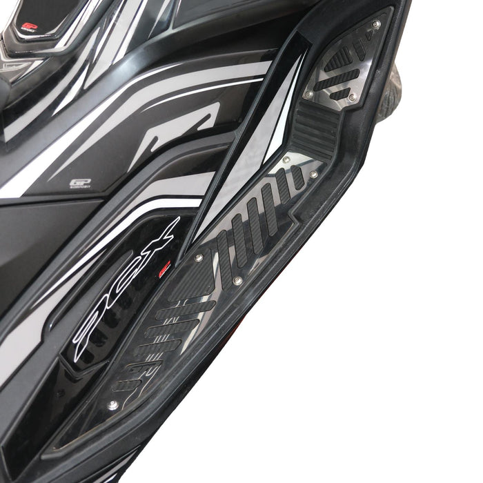 GP Kompozit Footboard Chromium Compatible For Honda PCX125 / PCX150  2021-2024