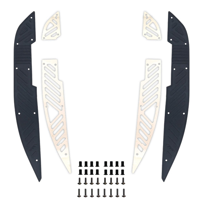 GP Kompozit Footboard Chromium Compatible For Honda PCX125 / PCX150  2021-2024
