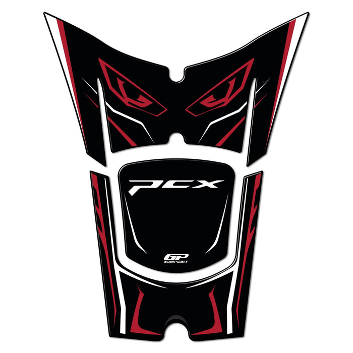 GP Kompozit Tank Pad Red Compatible For Honda PCX125 / PCX150 2025