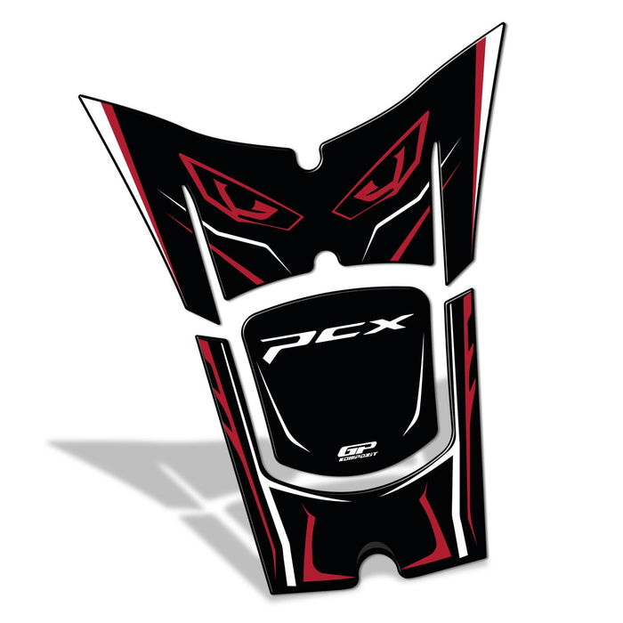 GP Kompozit Tank Pad Red Compatible For Honda PCX125 / PCX150 2025