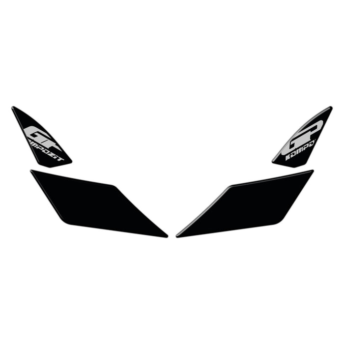 GP Kompozit Side Leg Tank Pad Black Compatible For Honda PCX125 / PCX150 2021-2024