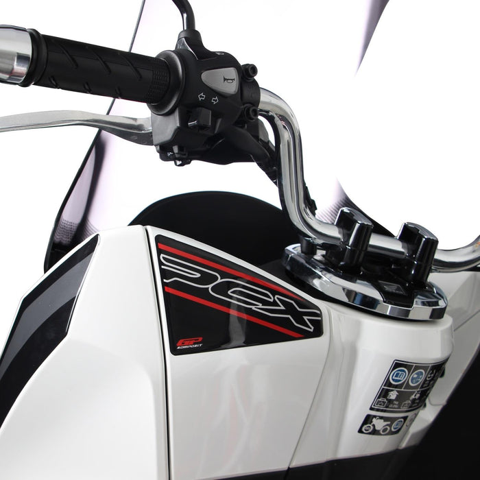 GP Kompozit Tank Pad Red Compatible For Honda PCX125 / PCX150  2021-2024