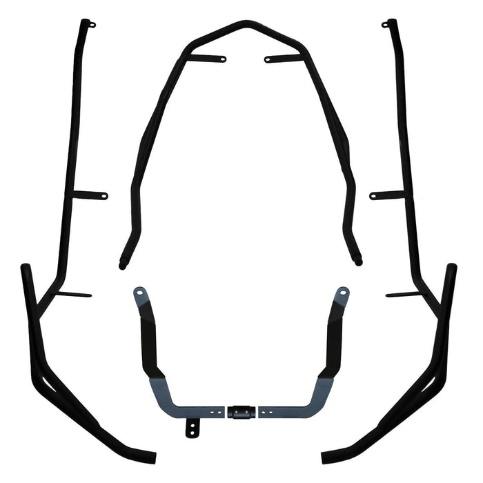 GP Kompozit Engine Protector Crash Bars Black Compatible For Honda PCX125 / PCX150 2021-2024