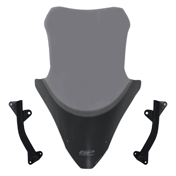 GP Kompozit Windshield Windscreen Smoked Compatible For Honda PCX125 / PCX150  2021-2024