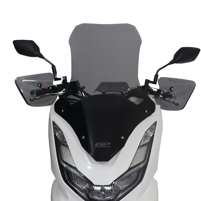 GP Kompozit Windshield Windscreen Smoked Compatible For Honda PCX125 / PCX150  2021-2024