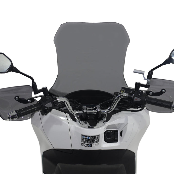 GP Kompozit Windshield Windscreen Smoked Compatible For Honda PCX125 / PCX150  2021-2024