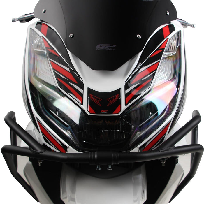 GP Kompozit Front Fairing Tank Pad Red Compatible For Honda PCX125 / PCX150  2021-2024