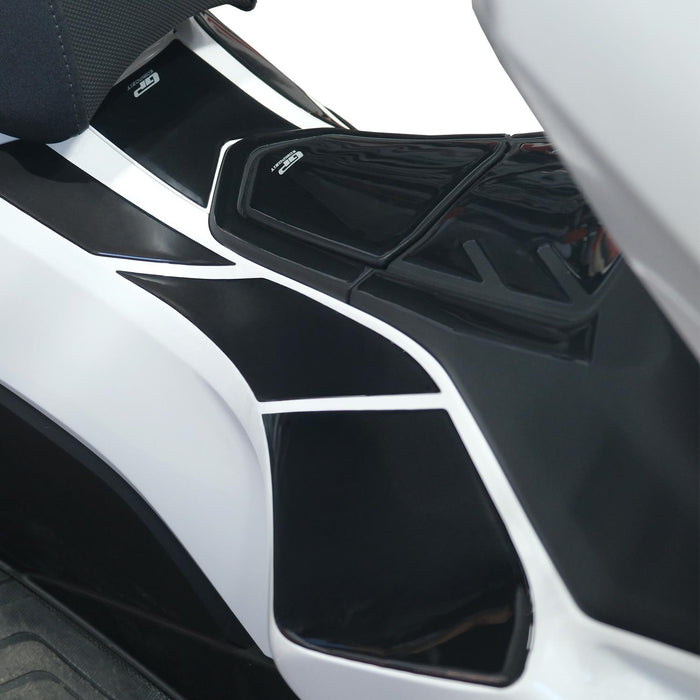 GP Kompozit Tank Pad Black Compatible For Honda PCX125 / PCX150  2021-2024