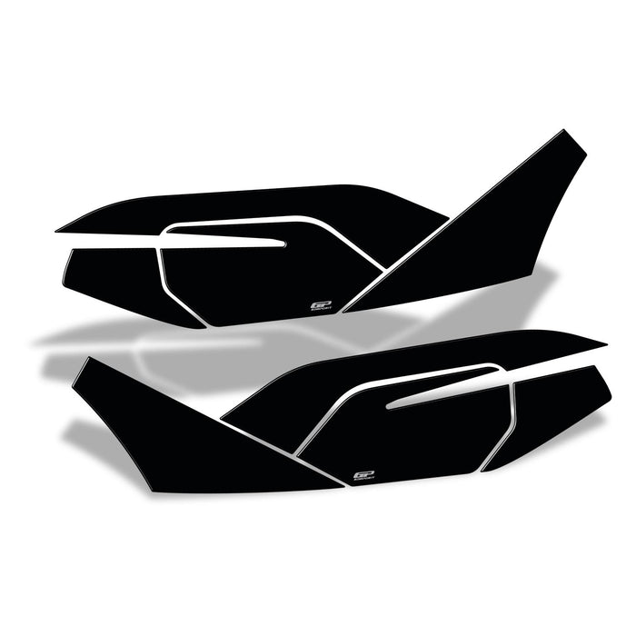 GP Kompozit Side Strip Tank Pad Black Compatible For Honda PCX125 / PCX150  2021-2024