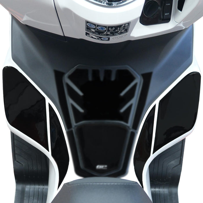 GP Kompozit Side Strip Tank Pad Black Compatible For Honda PCX125 / PCX150  2021-2024