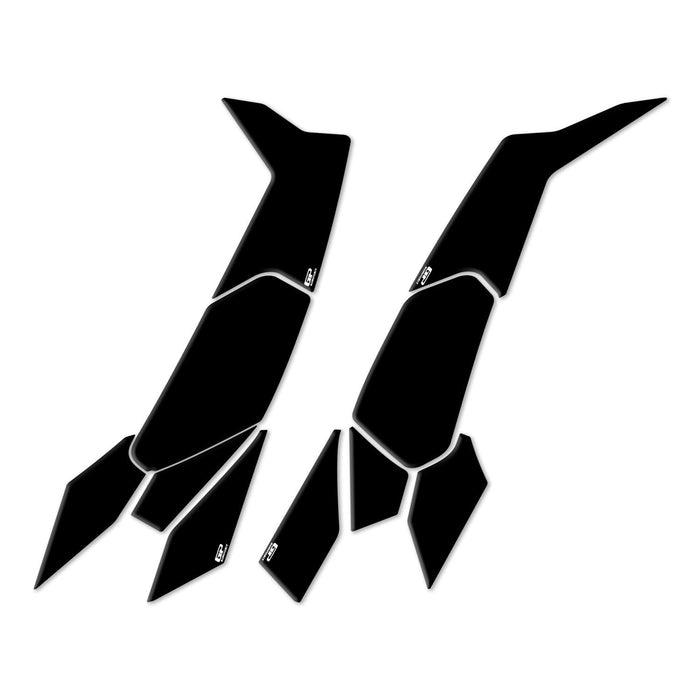 GP Kompozit Side Strip Tank Pad Black Compatible For Honda PCX125 / PCX150  2025