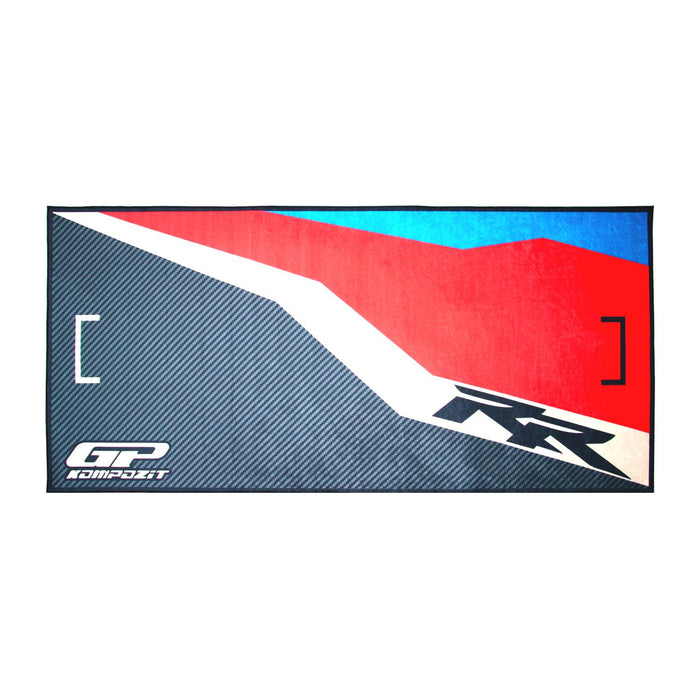 GP Kompozit Non-Slip Motorcycle Floor Mat Compatible For BMW RR Universal