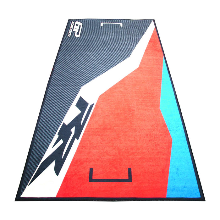 GP Kompozit Non-Slip Motorcycle Floor Mat Compatible For BMW RR Universal