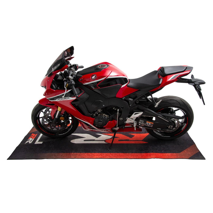 GP Kompozit Non-Slip Motorcycle Floor Mat Compatible For Honda RR Universal