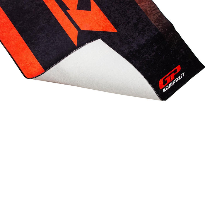 GP Kompozit Non-Slip Motorcycle Floor Mat Compatible For Honda RR Universal