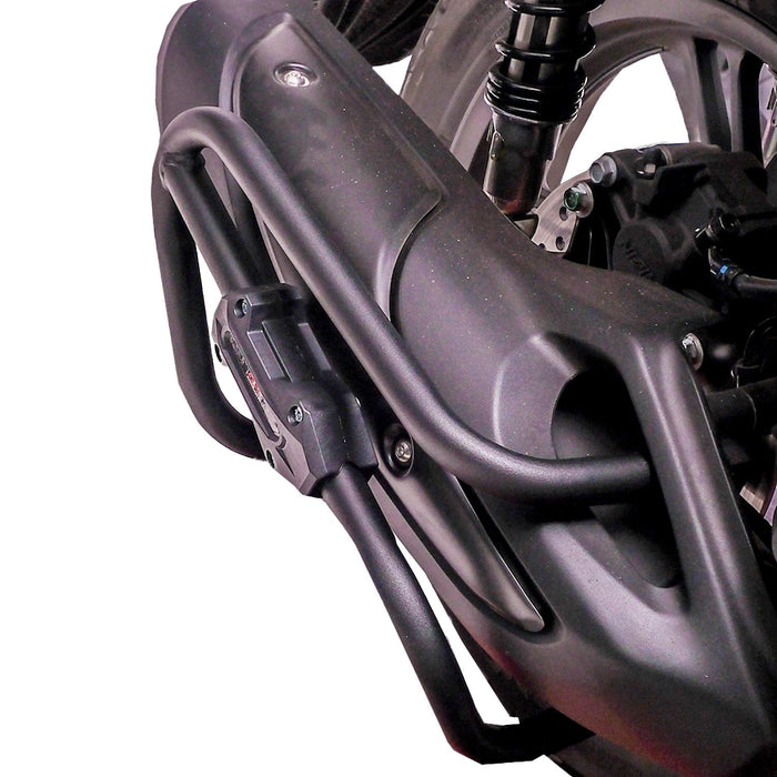 GP Kompozit Exhaust Guard Crash Bar Black Compatible For Honda SH125i  2024-2025