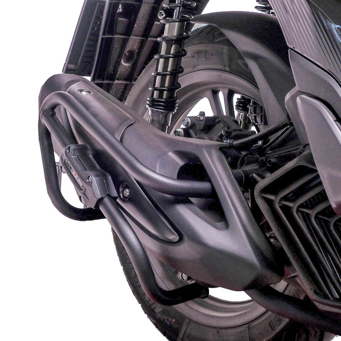 GP Kompozit Exhaust Guard Crash Bar Black Compatible For Honda SH125i  2024-2025