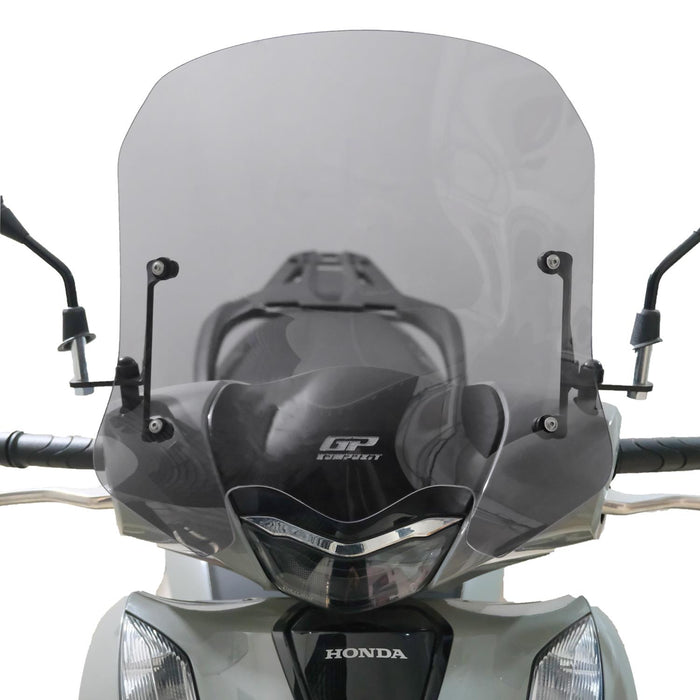 GP Kompozit Windshield Windscreen Smoked Compatible For Honda SH125i  2024-2025