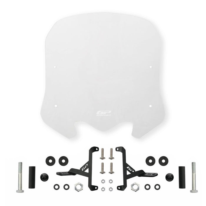 GP Kompozit Windshield Windscreen Clear Compatible For Honda SH125i  2024-2025