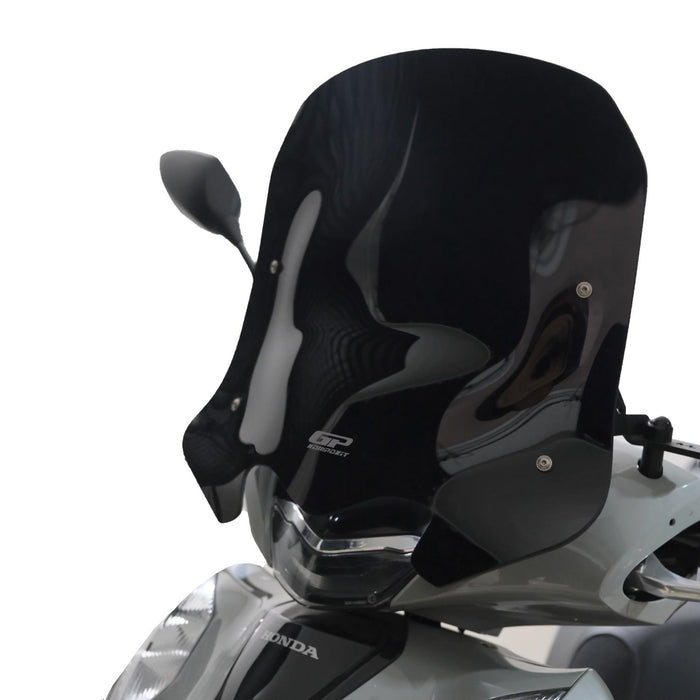 GP Kompozit Windshield Windscreen Black Compatible For Honda SH125i  2024-2025