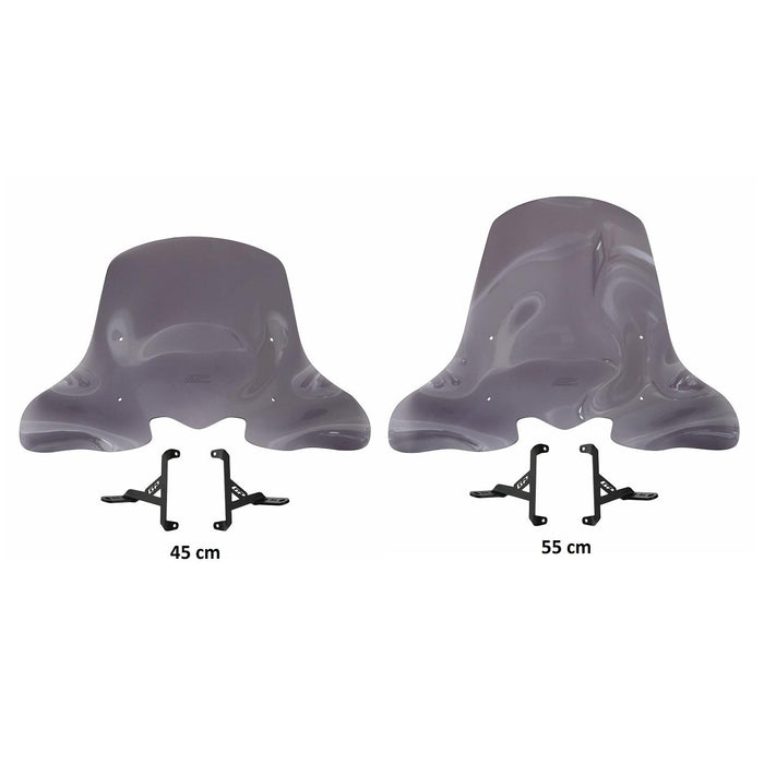 GP Kompozit Windshield Windscreen Smoked Compatible For Honda SH125i 2024-2025