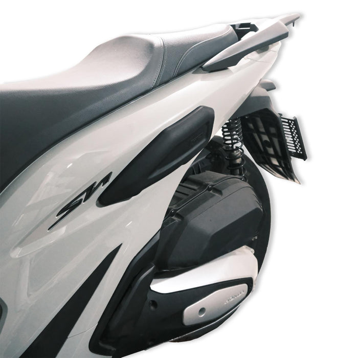 GP Kompozit Side Fairing Cover Black Compatible For Honda SH125i  2024-2025