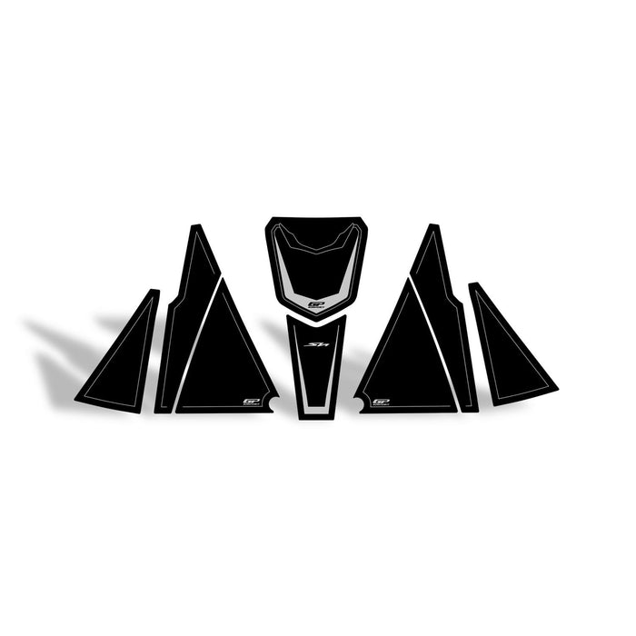 GP Kompozit Tank Pad Black Compatible For Honda SH125 i  2024-2025