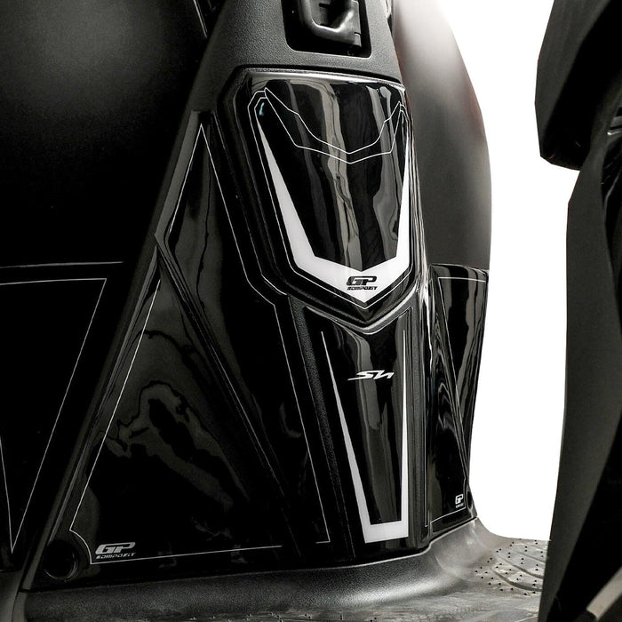 GP Kompozit Tank Pad Black Compatible For Honda SH125 i  2024-2025