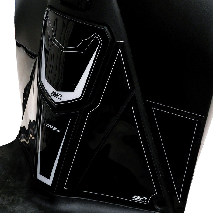 GP Kompozit Tank Pad Black Compatible For Honda SH125 i  2024-2025