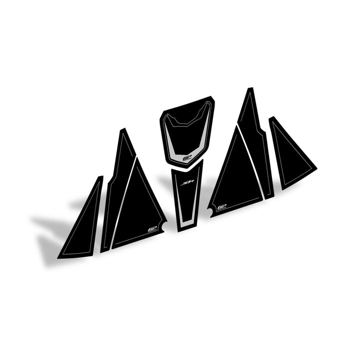 GP Kompozit Tank Pad Black Compatible For Honda SH125 i  2024-2025