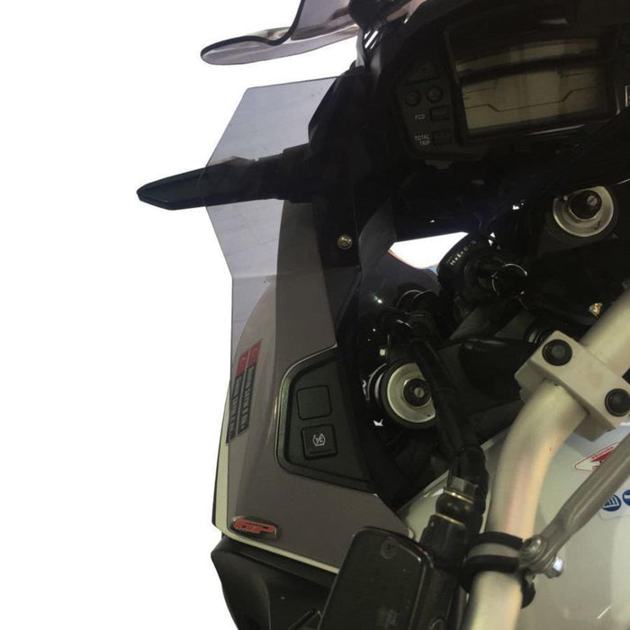 GP Kompozit Side Spoiler Wind Deflector Smoked Compatible For Honda VFR1200X Crosstourer  2012-2015