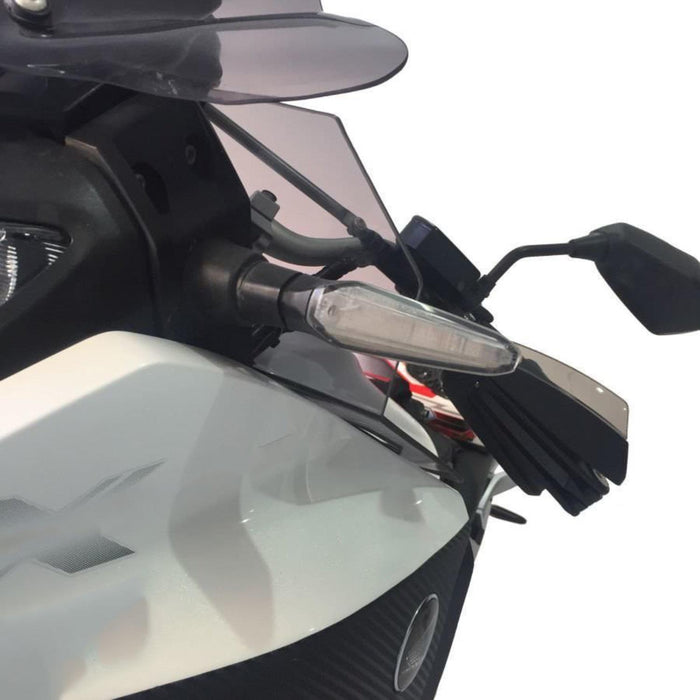 GP Kompozit Side Spoiler Wind Deflector Smoked Compatible For Honda VFR1200X Crosstourer  2012-2015