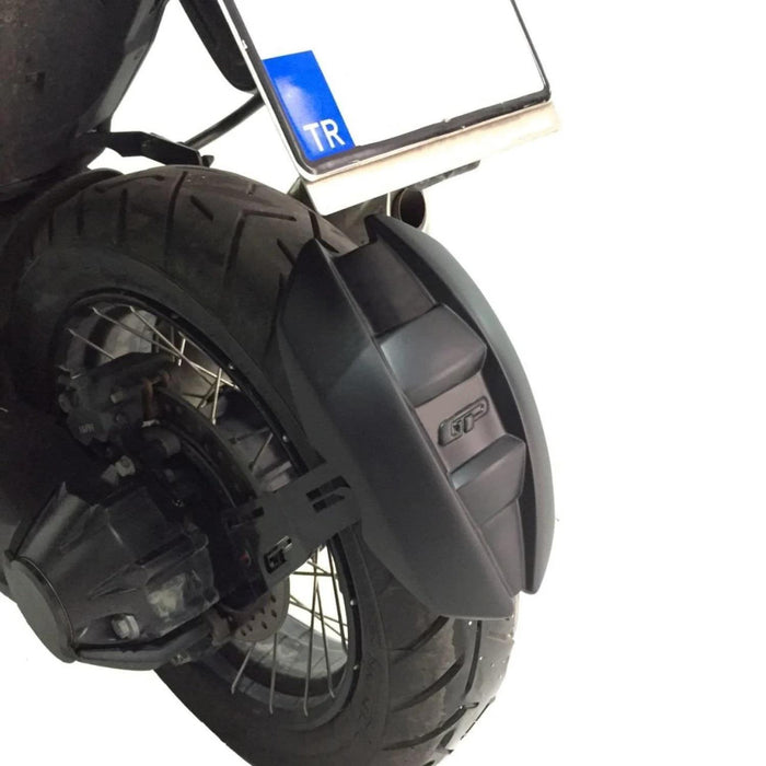 GP Kompozit Pare-boue arrière noir compatible pour Honda VFR1200 2012-2018