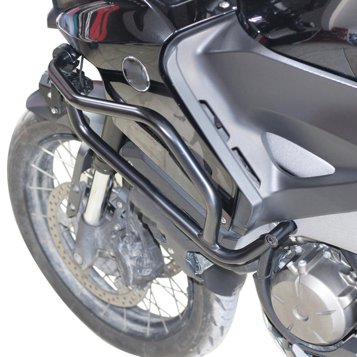GP Kompozit Engine Protector Crash Bars Black Compatible For Honda VFR1200X Crosstourer  2012-2018
