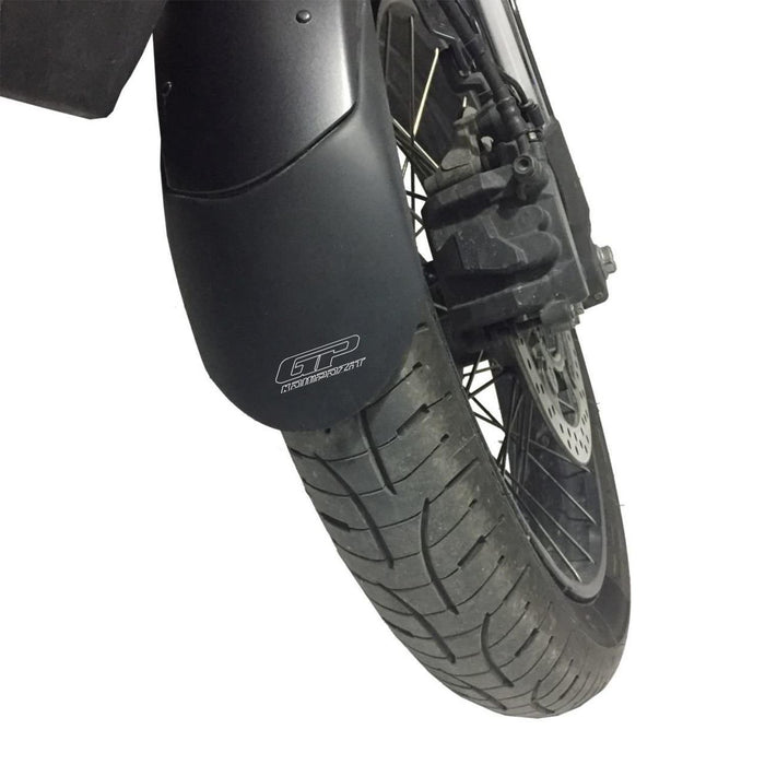 GP Kompozit Front Fender Extender Black Compatible For Honda VFR1200X Crosstourer  2012-2018