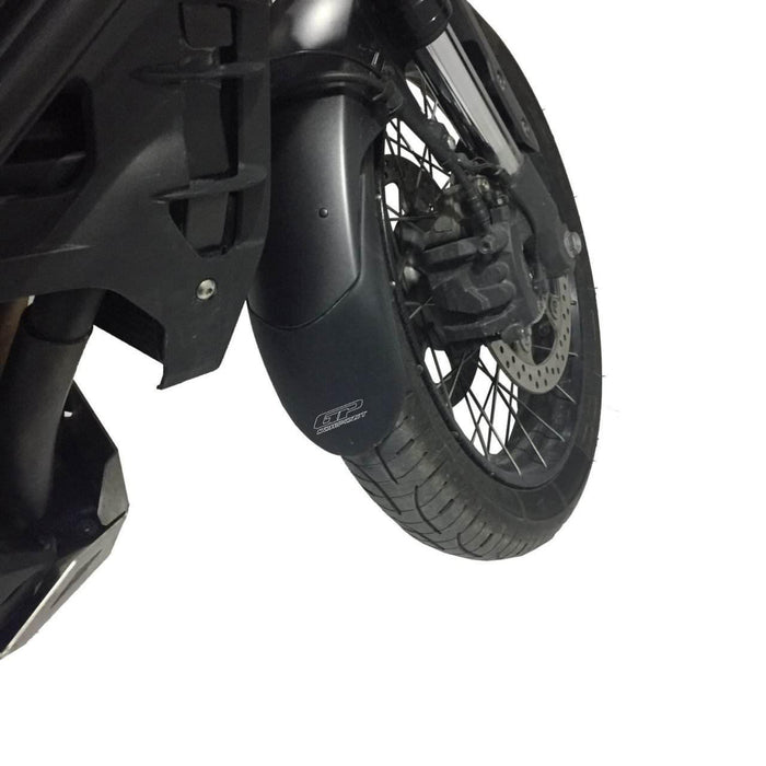 GP Kompozit Front Fender Extender Black Compatible For Honda VFR1200X Crosstourer  2012-2018
