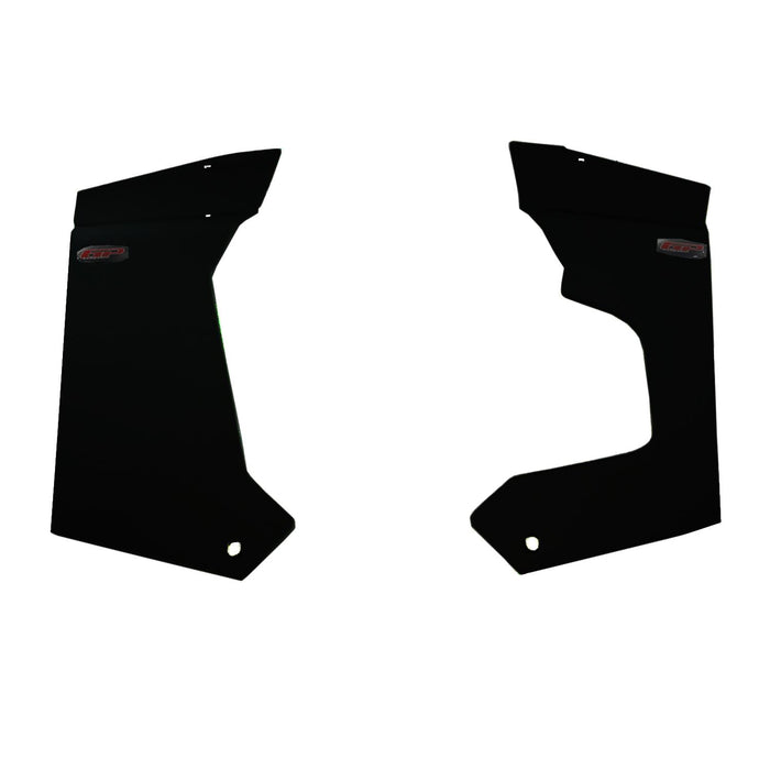 GP Kompozit Side Spoiler Wind Deflector Adjustable Windshiled Black Compatible For Honda VFR1200X Crosstourer  2016-2018