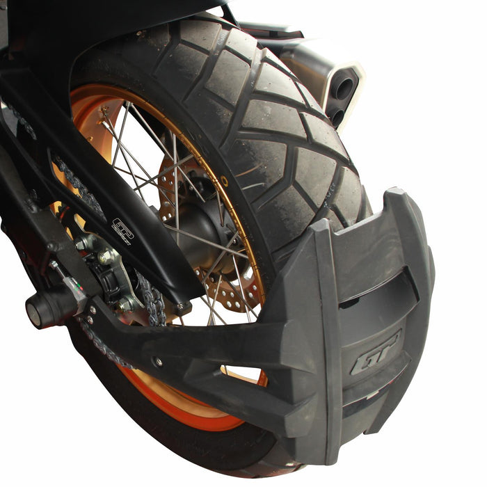GP Kompozit Rear Wheel Fender Hugger Splash Guard Black Compatible For Honda XL750L Transalp  2023-2024