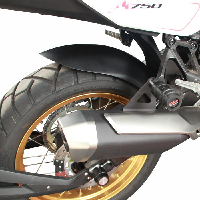 GP Kompozit Rear Fender Mudguard Black Compatible For Honda XL750L Transalp  2023-2024